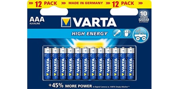 Batterie High E Varta AAA, 12er-Pack