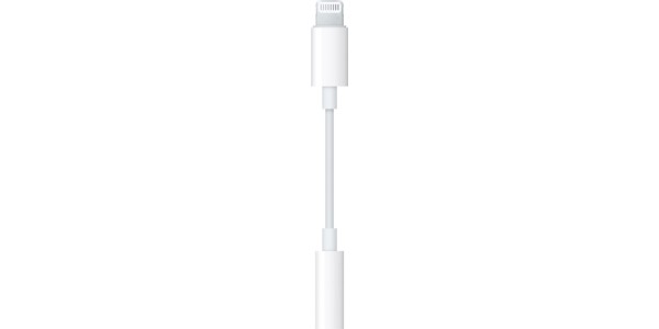 Apple Lightning auf 3.5mm-Klinke Adapter (MMX62ZM/A)