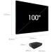 Hisense 100 4K Ultra HD Laser TV (100L5F-B12)