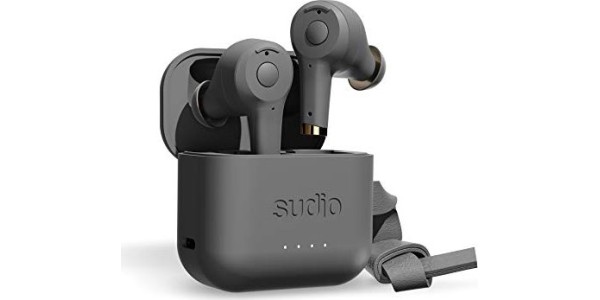 Sudio Ett, kabelloser In-Ear Bluetooth Kopfhörer, schwarz