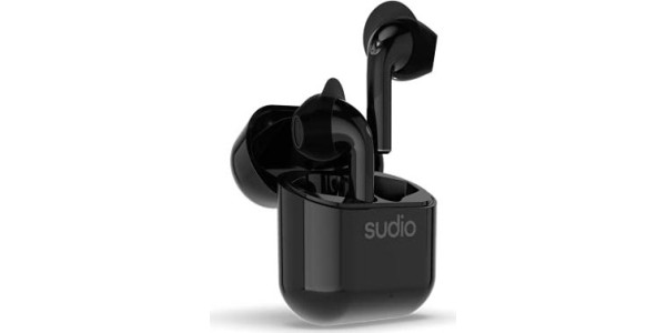 Sudio Nio, kabelloser In-Ear Bluetooth Kopfhörer, schwarz