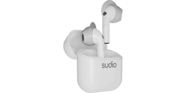 Sudio Nio, kabelloser In-Ear Bluetooth Kopfhörer, weiß