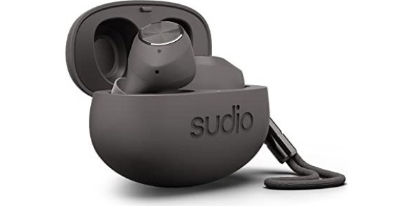 Sudio T2, kabelloser In-Ear Bluetooth Kopfhörer, schwarz