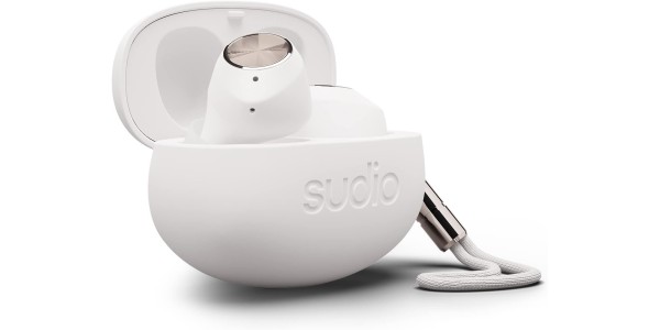 Sudio T2, kabelloser In-Ear Bluetooth Kopfhörer, weiß