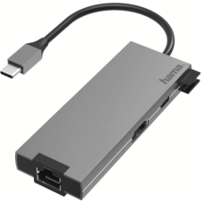 Hama USB-C-Hub, Multiport, 5 Ports, 2x USB-A, USB-C, HDMI,