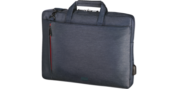 Hama Laptop-Tasche "Manchester", bis 44 cm (17,3"), Blau