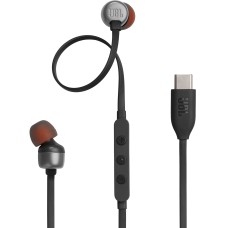 JBL TUNE310C, kabelgebundener USB-C In-Ear Kopfhörer, schwarz