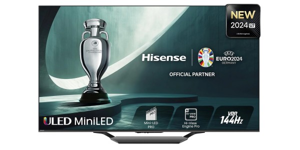 Hisense 55U7NQ 4K UHD Mini LED, 144 Hz VRR